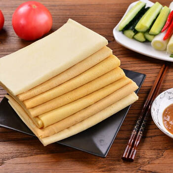 东北特产 御龙源农家风味煎饼 手工煎饼皮 100g×5袋(多种口味可备注)