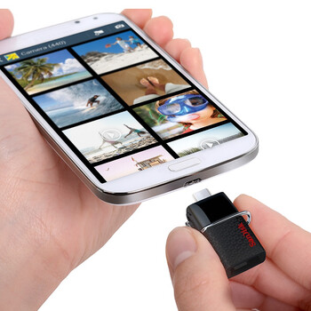 
                                        闪迪 （SanDisk） 16GB  Micro USB3.0 U盘 DD2至尊高速  读速130MB/s 安卓手机平板三用 便携APP管理软件                