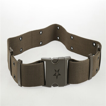 皮带部队腰带男八一帆布特种兵多功能07加长战术 陆款81标