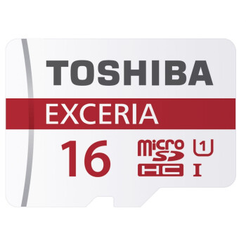 东芝（TOSHIBA）16GB TF(microSDHC)存储卡Class10-48MB/s高速升级 红色