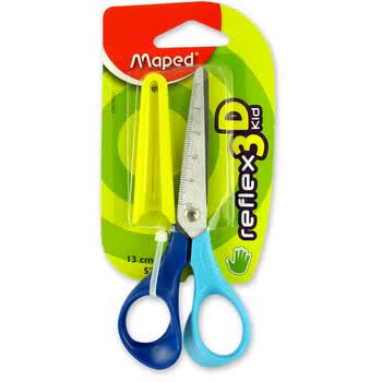 马培德diy剪刀学生3d带护套儿童剪刀13cm 3色随机 图片价格品牌报价 京东