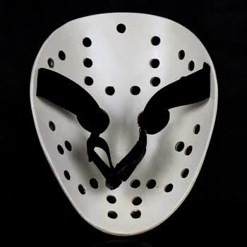 盛泉 精品电影主题面具 杰森面具 弗莱迪大战杰森主题面具 白色