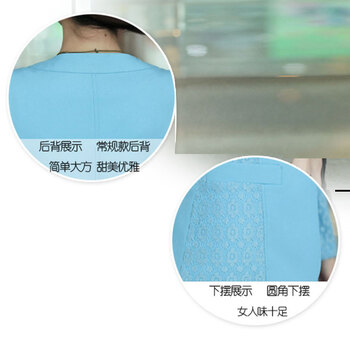 巢品  2015春秋新款女装修身长袖一粒扣蕾丝薄款小西装外套 黑色 M