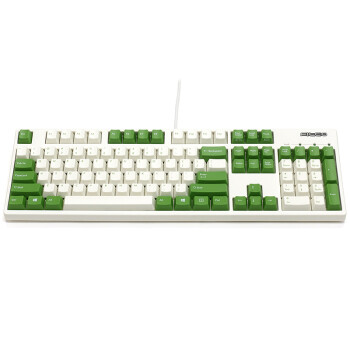斐尔可（FILCO）FKBN104MRL/EWG2 「104圣手二代」机械键盘 奶白色 绿键帽 红轴 绝地求生吃鸡键盘