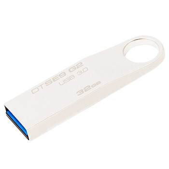 
                                        
                                                            金士顿（Kingston）32GB USB3.0 U盘 DTSE9G2  银色 金属外壳 高速读写                