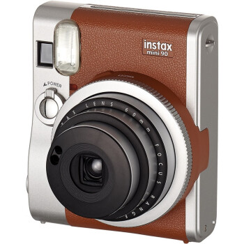 
                                                                                富士instax立拍立得 一次成像相机 mini90 棕色                