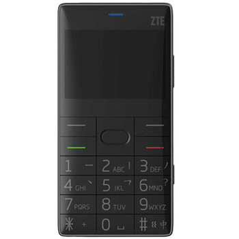 中兴（ZTE）A620 移动/联通2G 老人手机 黑色