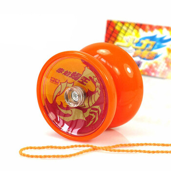 悠悠球手抓球溜溜球动漫周边男孩儿童健身运动玩具 赤焰蝎王675808