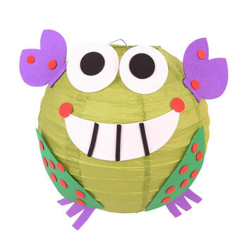 装饰花灯活动传统商场大红款道具动物儿童制作儿童 螃蟹不含提竿和灯