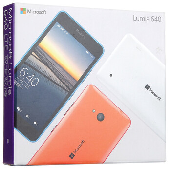 微软(Microsoft) Lumia 640  LTE DS (RM-1113) 黑色 移动联通双4G手机 双卡双待
