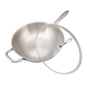 
                                        艾德仕ESKO 诺娃复合三层钢炒锅 电磁炉通用 30CM 30CM                