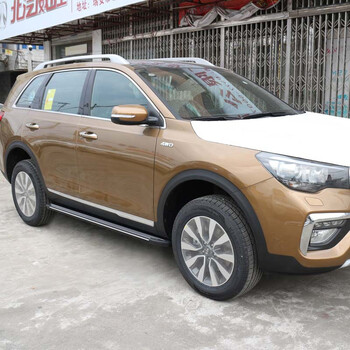 17款起亚kx7黑魅力侧踏板 越野车改装 支持sn9888