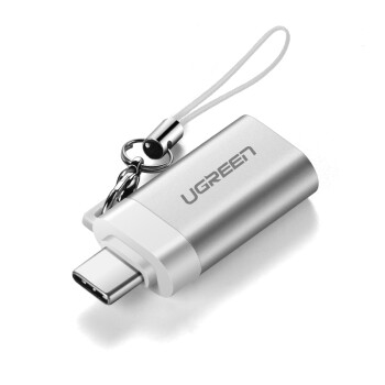 绿联 Type-C转USB3.0转接头 OTG数据线 USB-C转换器 通用华为Mate40小米8一加安卓手机苹果MacBook接U盘50284