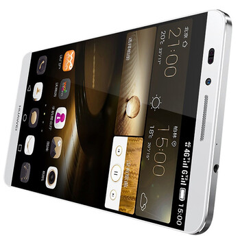 【联通赠费版】华为 Ascend Mate7 月光银 移动联通双4G手机 双卡双待双通