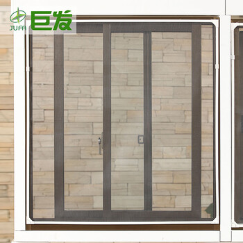 
                                        巨发磁性纱窗 DIY防蚊纱窗帘 自粘纱窗 隐形纱窗纱门纱网150*150 灰框白纱 150cm*150cm                