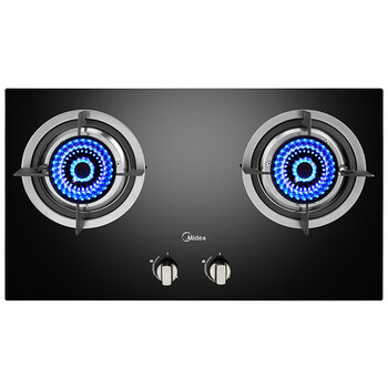 
                                        美的（Midea） 黑晶立体内旋火 台嵌两用燃气灶具(液化气）JZY-QL303B                