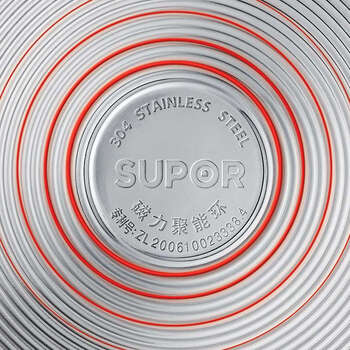 
                                        苏泊尔（SUPOR） 304不锈钢蒸锅26cm三层复底不串味汤蒸锅电磁炉锅具SZ26E1                