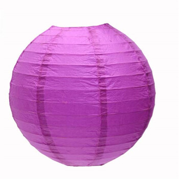 30厘米纸灯笼紫色【图片 价格 品牌 报价】-京东