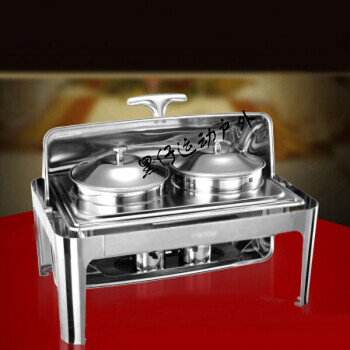 2017新款自助餐保温汤锅 双头自助汤炉酒店双桶自助保温粥炉ffks79