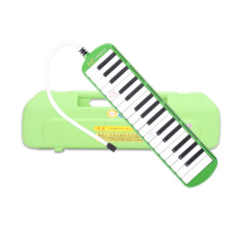 奇美QIMEI 32键口风琴小黄莺口风琴（绿色）