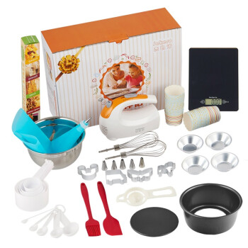 
                                        
                                                            杰凯诺 Jekero 烘焙工具套装 新手工具 饼干蛋挞烤箱烘培模具 戚风蛋糕模具 打蛋器 电子称全都有                