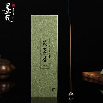墨凡 艾草香线香 艾香薰香 三年陈艾80g