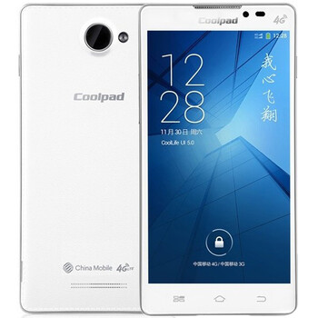 酷派（Coolpad）8730L 移动4G手机 白色 套装版