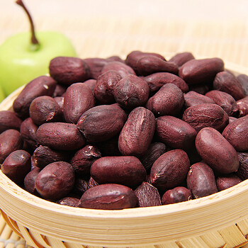 h 农家黑花生 新货 生黑花生米 黑皮花生仁 黑衣花生 500g