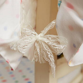 Cozzylife蔻姿加厚布艺印花椅背套 七色堇  (2入) 45cm*80cm