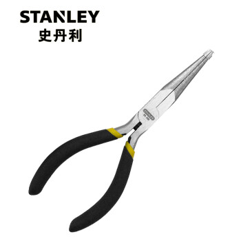 史丹利(Stanley)订制黑柄迷你针嘴钳5英寸 84-096-23