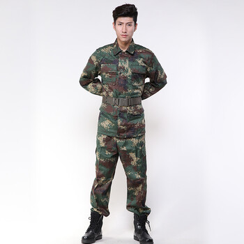 赛驴(sai lv) 二炮夏迷彩服 迷彩服套装 07式迷彩作训服户外迷彩服