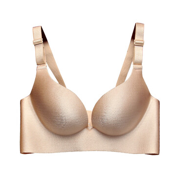 胸衣无钢圈聚拢定型调整小胸上托性感内衣少女高中生收副乳 肤色 85c