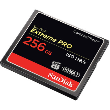 
                                        闪迪（SanDisk）至尊超极速CompactFlash存储卡 CF卡 256GB 1067X 读速160MB/s                