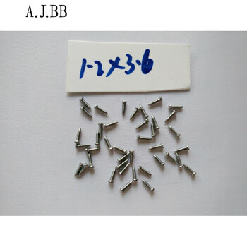 j.bb*眼镜螺丝鼻托螺丝托叶螺丝尖头螺丝1.2*3.6常规螺丝