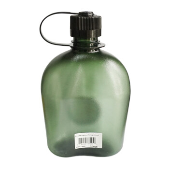 
                                                            美国进口户外水壶酒壶水杯运动水瓶1000ml 大容量便携防漏塑料登山壶太空杯 旅游外出 墨绿色                
