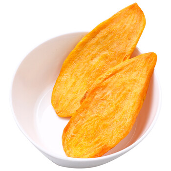 朱小二 红薯脆片山芋条农家自制番薯片天然无糖精纯红薯干 200g*2袋