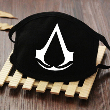 刺客信条口罩pm2.5秋冬口罩男女学生骑行夜光口罩 ap-2