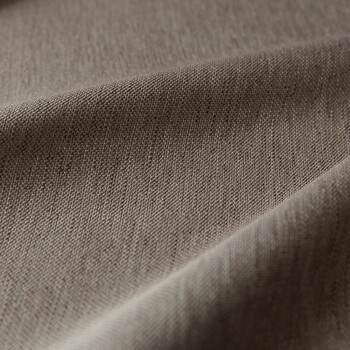 简约羊绒欧式床单阳台纯色手工棉麻飘窗纯色亚 珍珠棉麻灰咖色 宽2