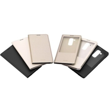 
                                        华为（HUAWEI）mate7原装带开窗智能皮套/手机壳/保护套 原装Mate7保护套米色                
