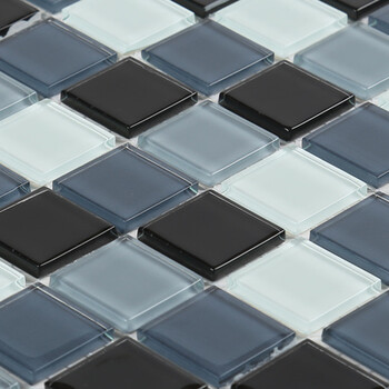 游泳池浴室卫生间水晶玻璃马赛克瓷砖背景墙蓝色红色厨房砖地板砖锦上添花30 30 图片价格品牌报价 京东