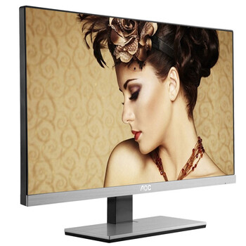 
                                        AOC I2367F 23英寸宽屏IPS广视角窄边框液晶显示器（黑/银色）                