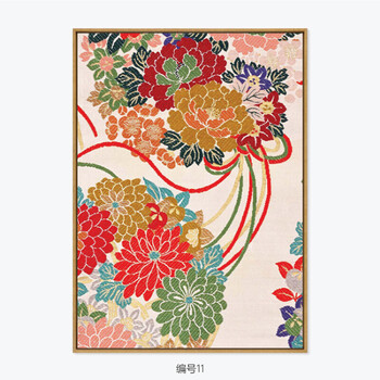 日式日料居酒屋餐厅酒店装饰画客厅现代传统花纹和风纹理 11 50*70