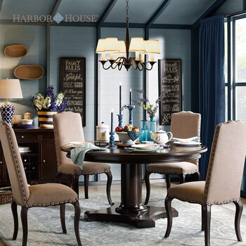 Harbor House Kimmel 铁制六头吊灯 餐厅客厅灯 美式灯具 105425