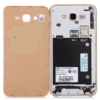 三星 Galaxy J7（J7008）金色 移动4G手机