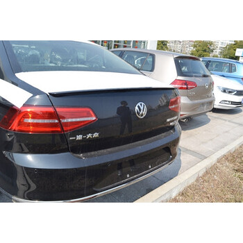子骁17款大众迈腾尾翼改装运动尾翼免打孔定风翼迈腾b8专用压翼烤漆