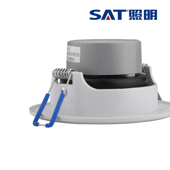 SAT照明为而普系列 特价促销 LED家居灯 天花射灯 开孔7-8cm 3W 特价！ 银色 3W正白光