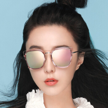 帕莎prsr 太阳镜 女2018年新款大框偏光墨镜范冰冰代言t60112 