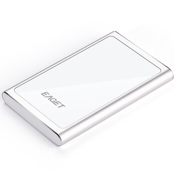 
                                        忆捷（EAGET）1TB USB3.0移动硬盘G90 2.5英寸时尚全金属高速防震银色                
