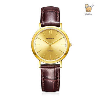 goldbear 金熊金表 臻时噫语系列 男女表 g2030l 金色表盘 女表