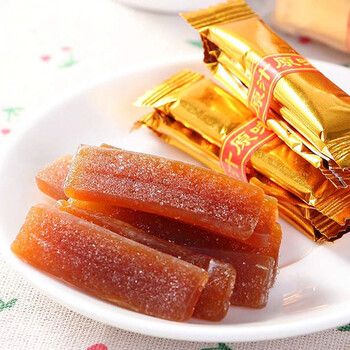 【阿玛熊】黄金姜糖 姜汁软糖手工姜糖片原味糖果 250g